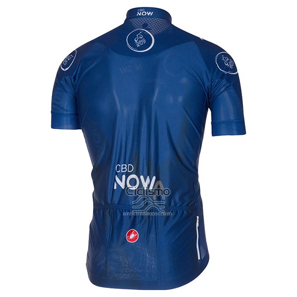 Dubai Tour Ropa Ciclismo Culotte Corto 2017 Hombre Mangas Cortas Profundo Azul